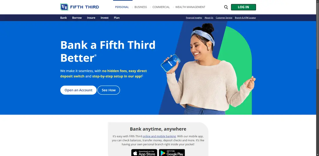 Fifth Third Bancorp website screenshot