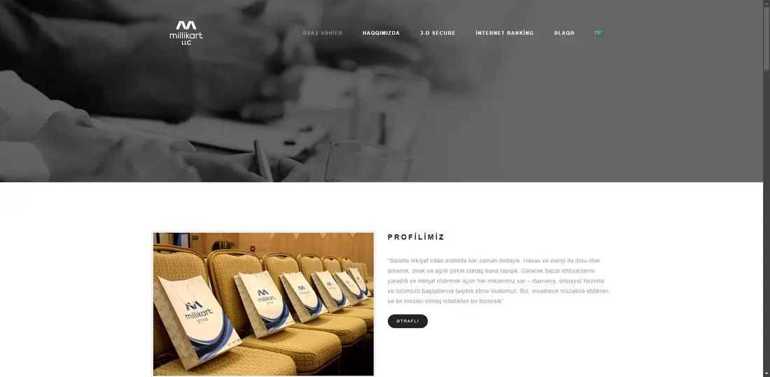 MilliKart Group website screenshot