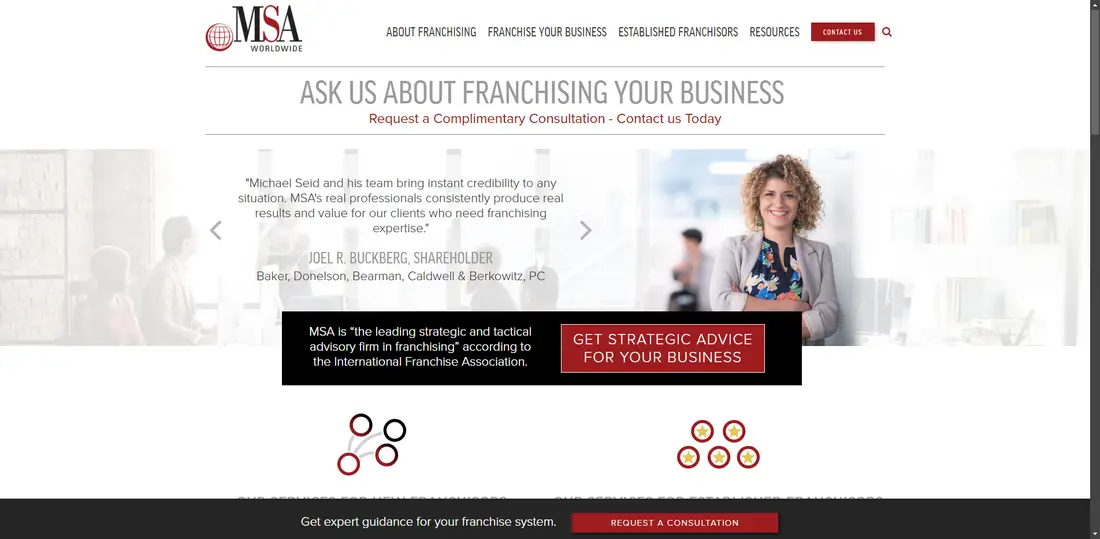Michael H. Seid & Associates website screenshot