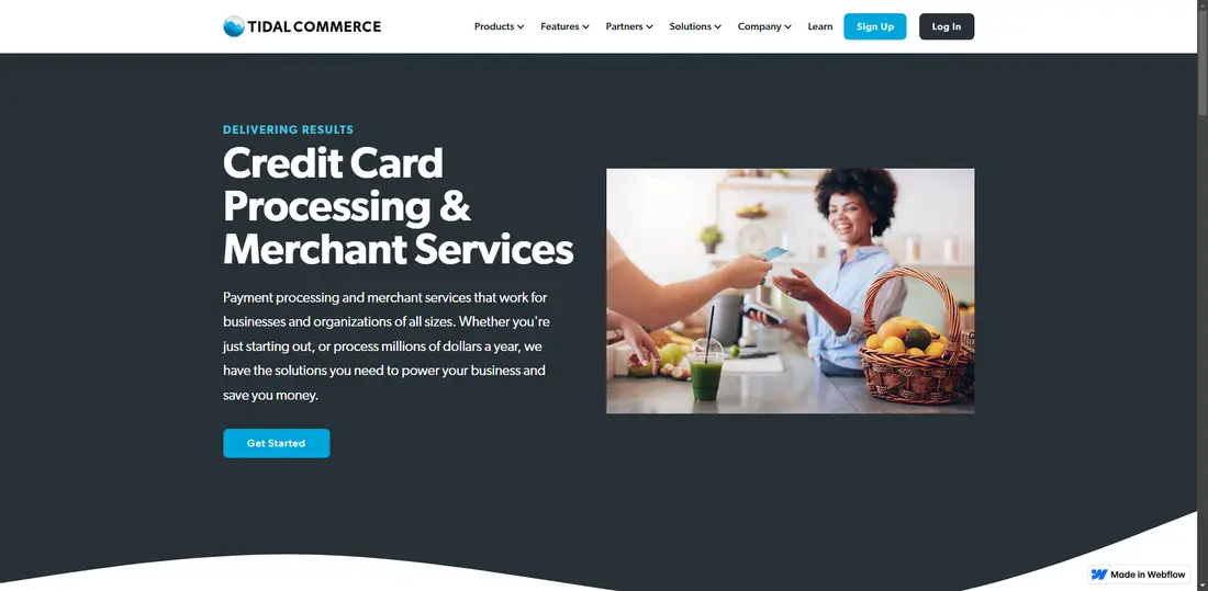 tidalpay.com website screenshot