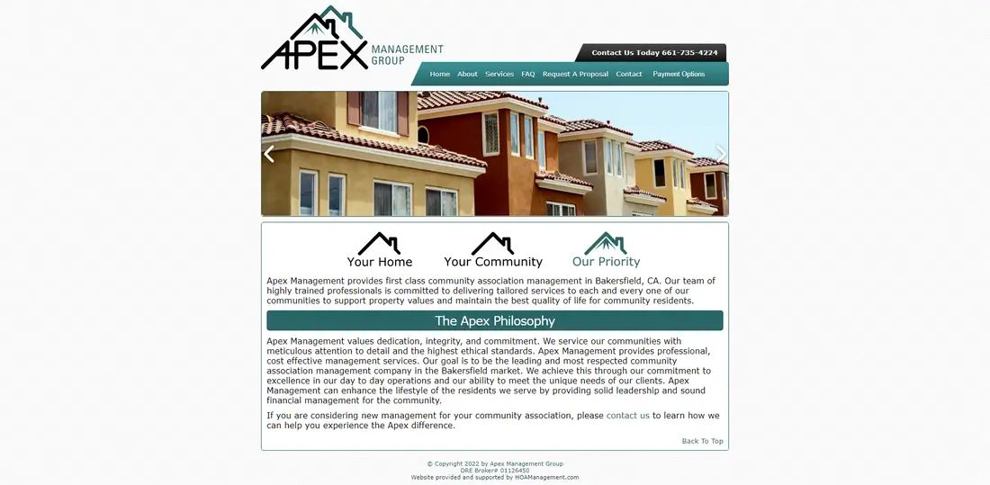 APEX Merchant Group website screenshot