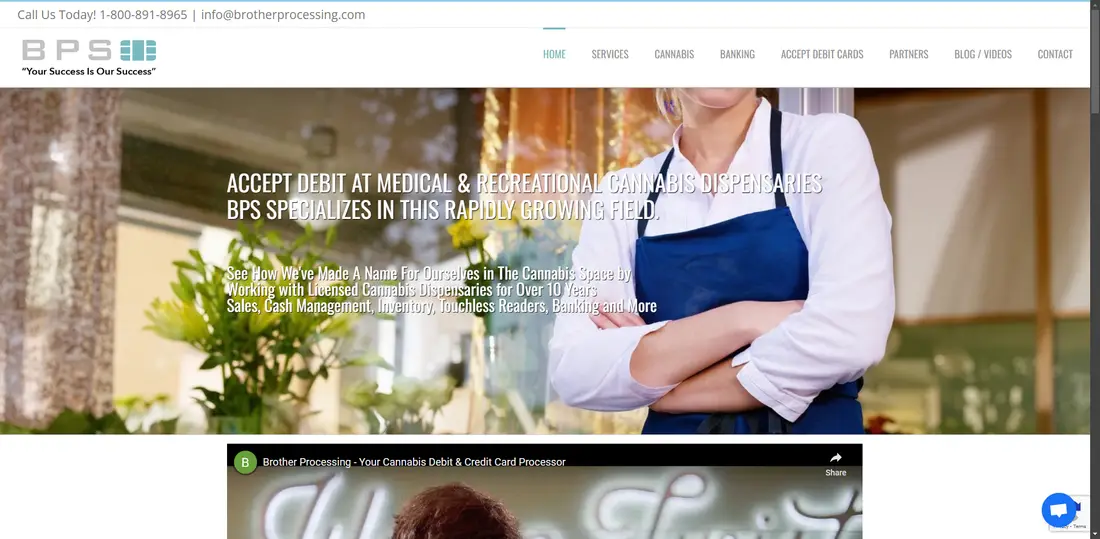 Brother Processing Solutions USA website screenshot