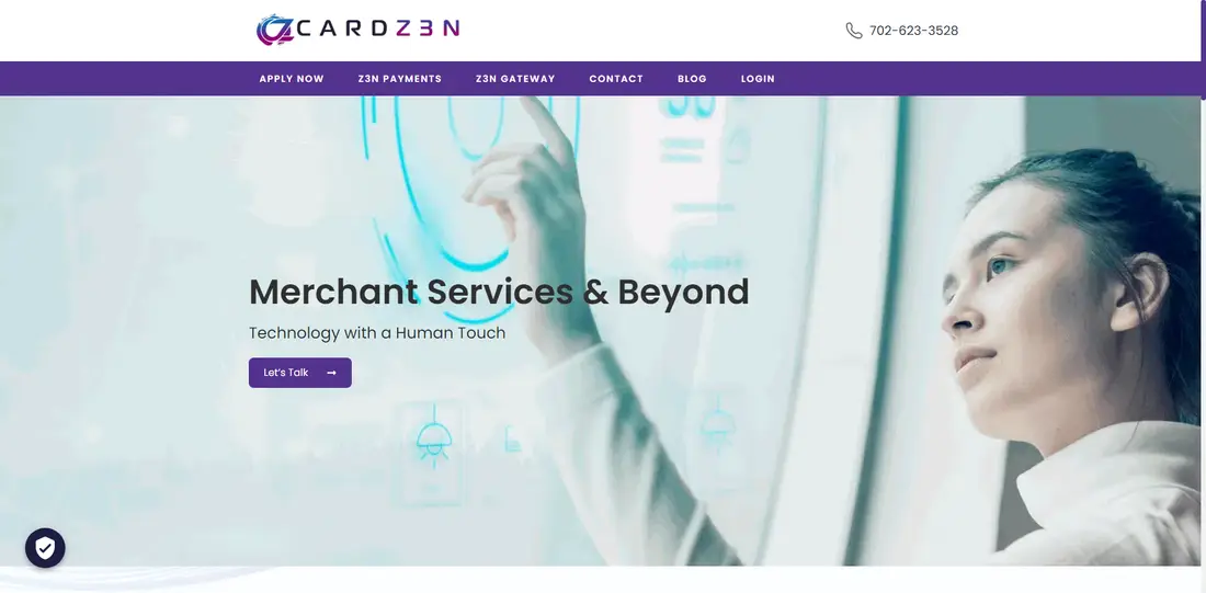 CARDZ3N website screenshot