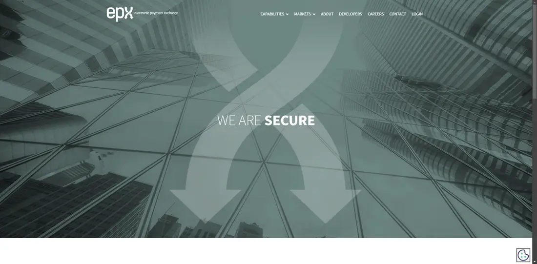 Electronic Payment Exchange website screenshot