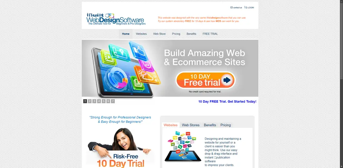 iBuilt website screenshot