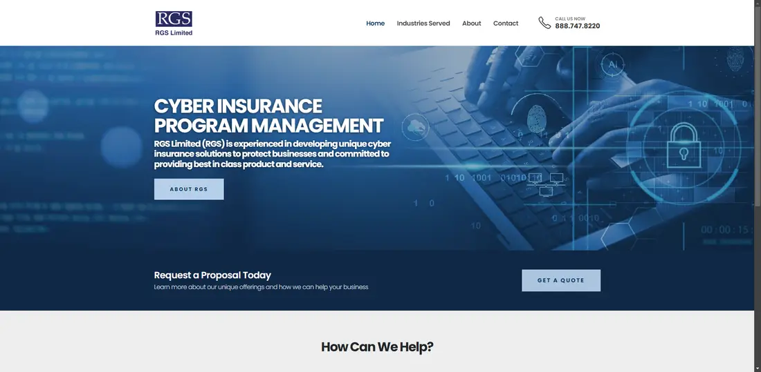 Royal Group Services, LLC website screenshot