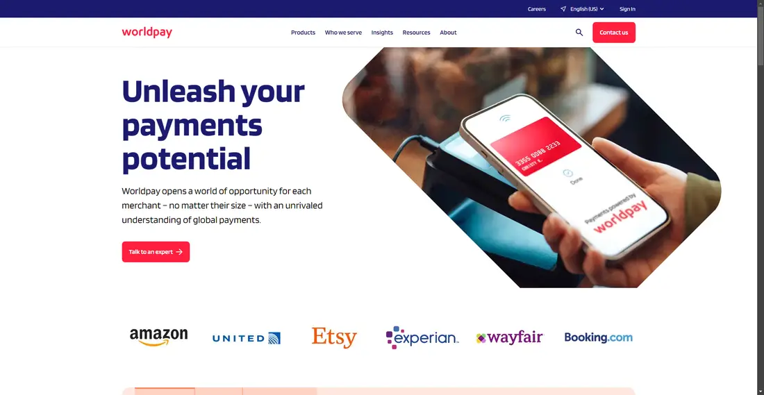 Fidelity National Information Services, Inc website screenshot